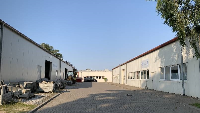 Fachwerkstätten Hallen 8 und 10  Außenansicht Fachwerkstätten Hallen 8 und 10