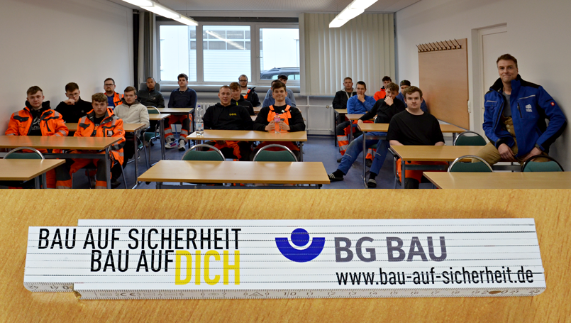Gruppe Auszubildender