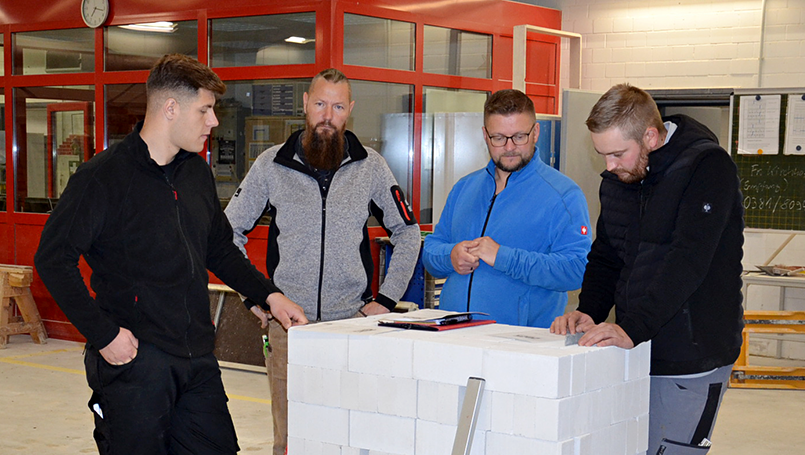 German Craft Skills 2025 – Vorbesprechung in der Maurerhalle