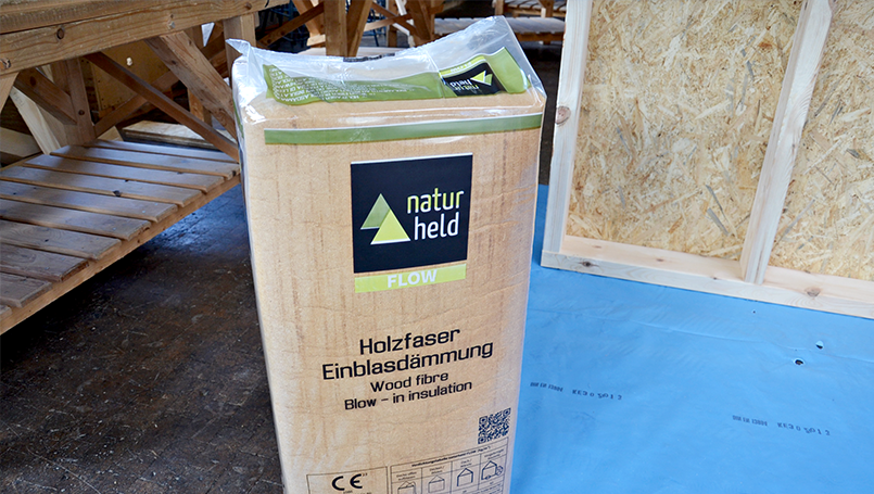 Naturheld FLOW Einblasdämmung im 15 kg Sack
