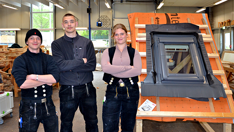 Fachgerechter Einbau von VELUX-Dachfenstern