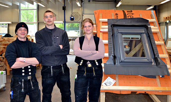 Fachgerechter Einbau von VELUX-Dachfenstern