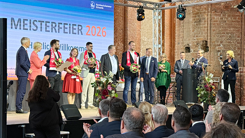 Meisterfeier 2026 in Wismar Meisterfeier der HWK 2026 in Wismar