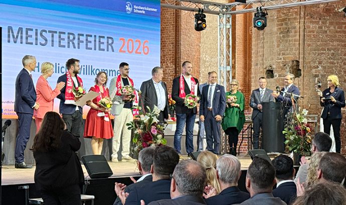 Meisterfeier der HWK 2026 in Wismar