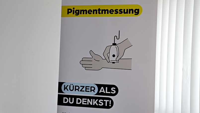 Bild 02 | BG Bau UV-Schutz-Tag 2026 abc Bau M-V GmbH BG Bau UV-Schutz-Tag 2026 – Pigmentmessung
