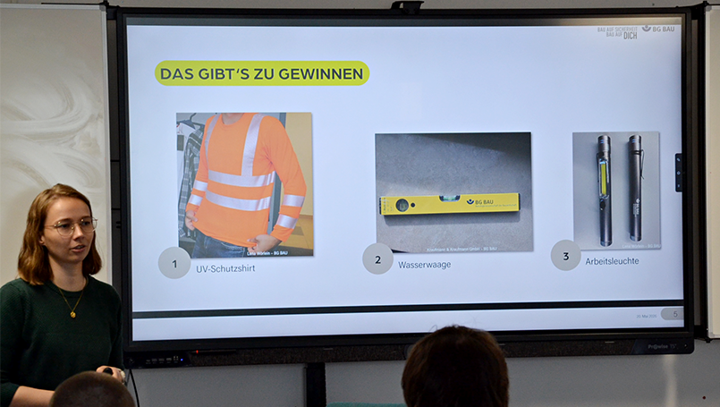 Bild 16 | BG Bau UV-Schutz-Tag 2026 abc Bau M-V GmbH BG Bau UV-Schutz-Tag 2026 – Hauptpreise des Quiz