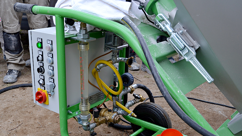 Bodenausgleich mit der INOTEC GmbH und Sievert Bau­stoffe SE & Co. KG