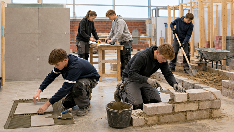 Schülerpraktikum im Bauhandwerk