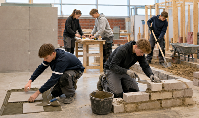 Schülerpraktikum im Bauhandwerk