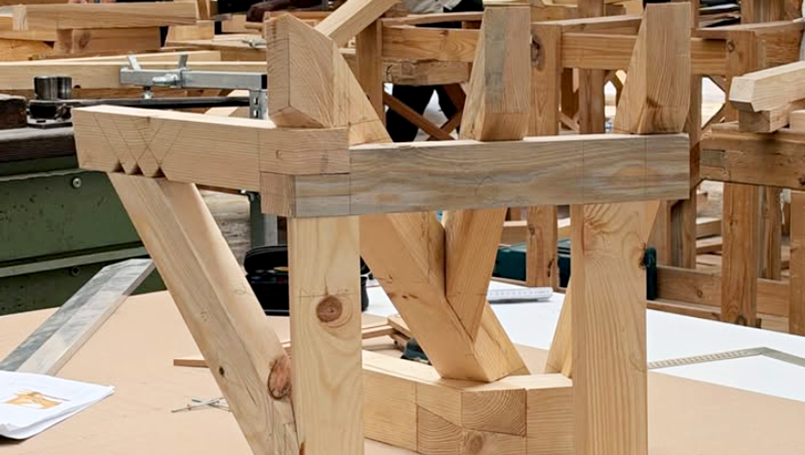 German Craft Skills 2026 - Zimmerer Prüfungsstück