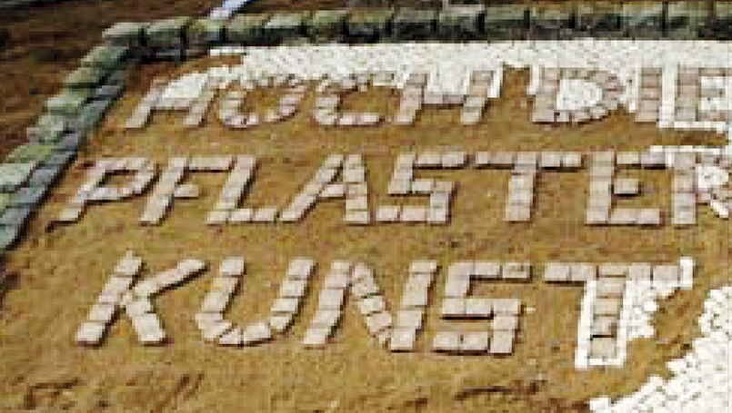 Wanderausstellung „Pflasterhandwerk – Zunft mit Zukunft“