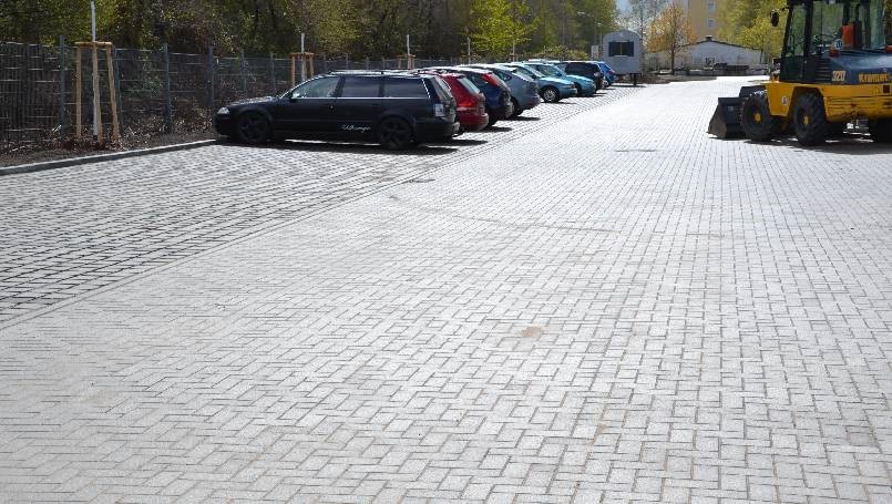 Neuer Parkplatz abc Bau 2016